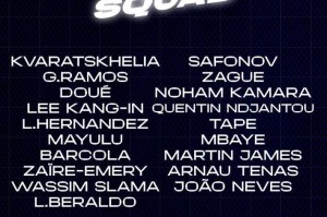 巴黎公布本轮法甲大名单：K77领衔，登贝莱&amp;多纳鲁马等多人缺战